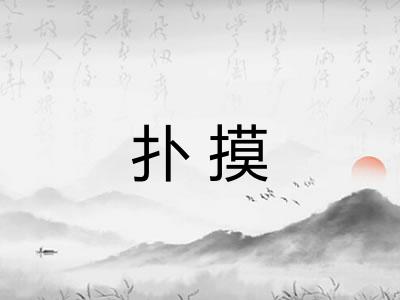 扑摸 扑摸